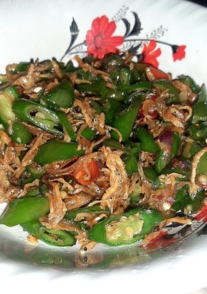 Foto resep Sambal Teri Cabai Ijo