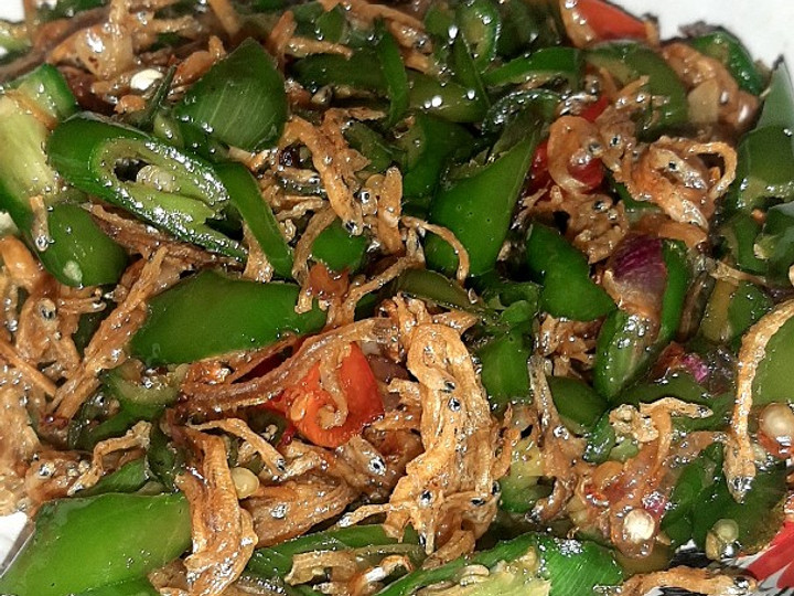 Resep: Sambal Teri Cabai Ijo Yang Enak