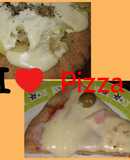 Pizza con masa integral