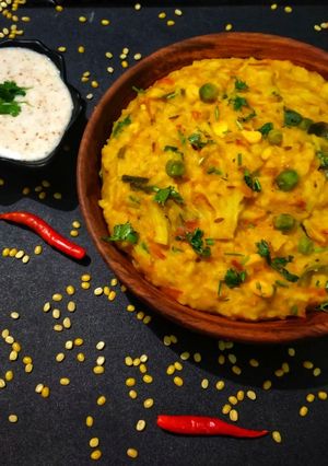 A picture of Masala Khichdi.