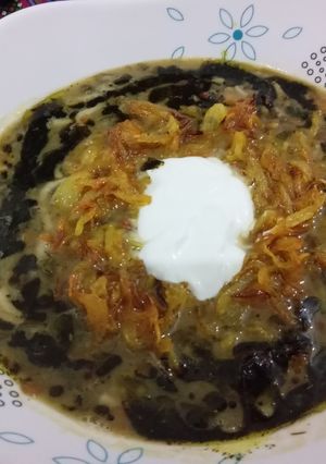 عکسی از دستور آش رشته