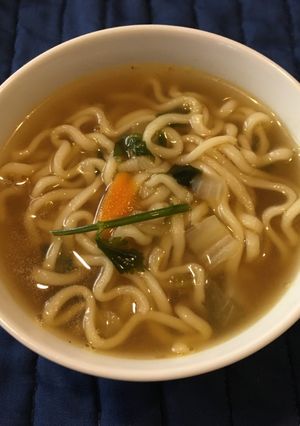 Una foto de Ramen de verduras
