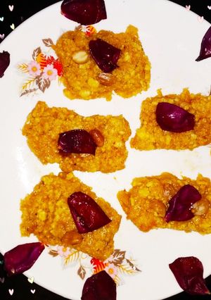 অরেঞ্জি কালাকাঁদ (orange kalakand recipe in Bengali) রেসিপির প্রধান ছবি