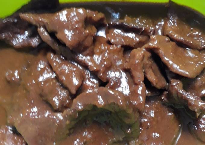 Semur daging no ribet