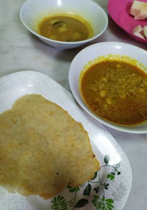 Foto resep Lempeng Kelapa dan Kual Kacang Dal