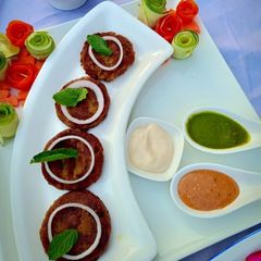 A picture of Shami kebab.