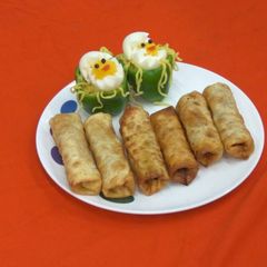 Crunchy Chilli Chicken Rolls A picture of Crunchy Chilli Chicken Rolls.