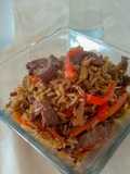 Wok, chop suey, comida china, arroz frito, revuelto