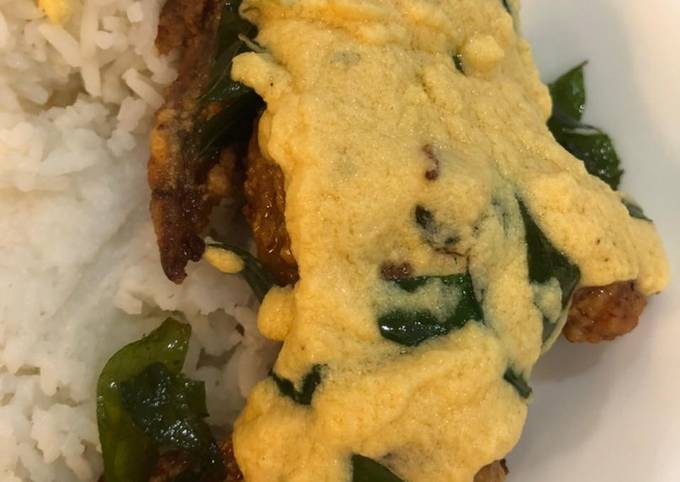 Resep Crispy Chicken Wings with Egg Sauce MPASI 1tahun+ yang Lezat Sekali