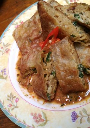 Foto resep Martabak telur mini mie