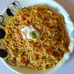 A picture of Cheese Masala Maggie.