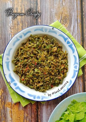Foto resep Bayam Crispy