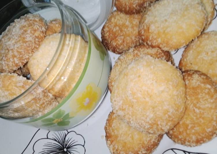 Steps to Prepare Quick Coconut cookies