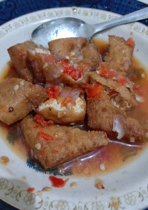 Foto resep Tahu gejrot ala ala tanpa asam jawa