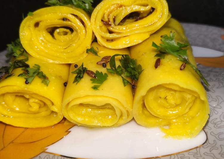 How to Make Award-winning Surali vadi/Khandvi