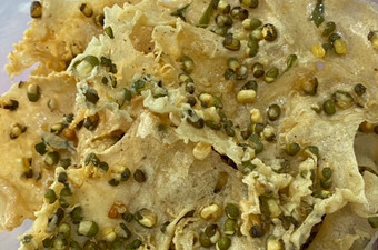 Cara Bikin Peyek kacang hijau renyah Gampang