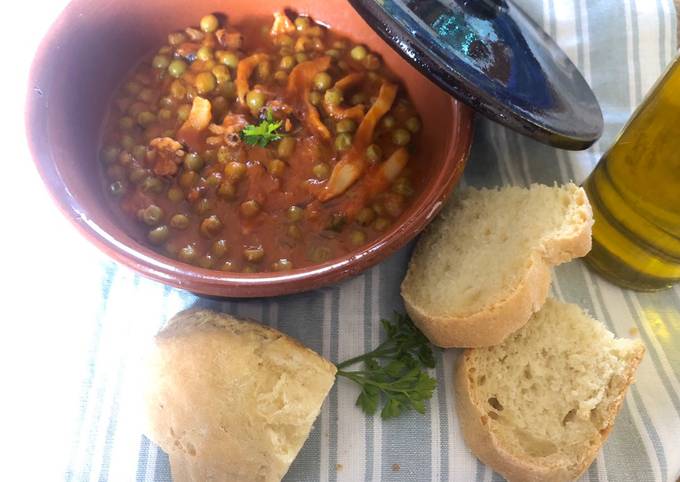 Come a Preparare Veloce Seppie e piselli (surgelati) #iorestoacasa