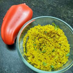 A picture of No Onion-Garlic Poha.