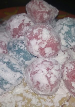 Foto resep Mochi ekonomis isi kacang hijau