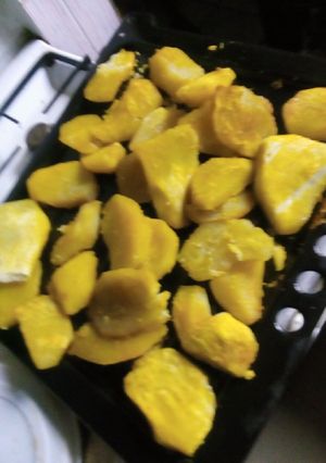 A picture of Baked sweet potato.