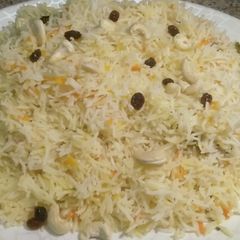 A picture of Afghani pulao.