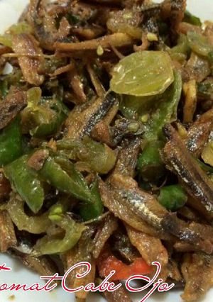 Foto resep Teri Tomat Cabe Ijo