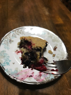 A picture of Chunky Berry Chocolate coconut banana bread.