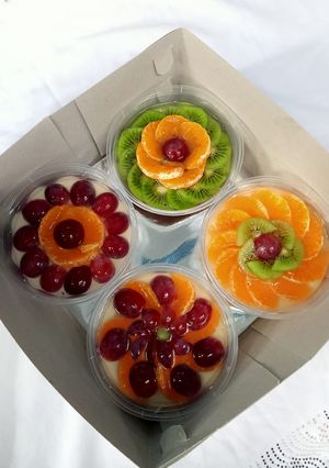 Foto resep Hampers Puding Buah