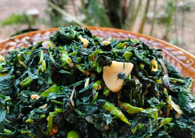 Resep Tumis Daun Singkong Oleh Septiana Eka Cookpad