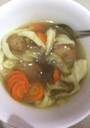 Foto resep Sup versi anak kos