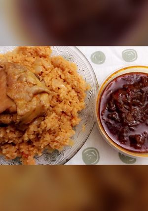 Une photo de Riz gras