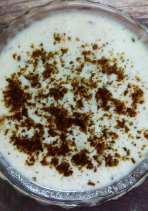 A picture of Potato Raita.