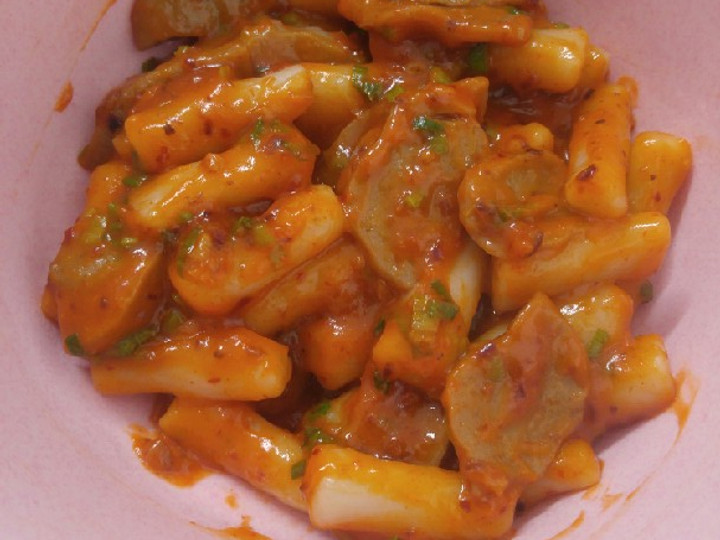 Resep Teokbokki homemade yang Bikin Ngiler