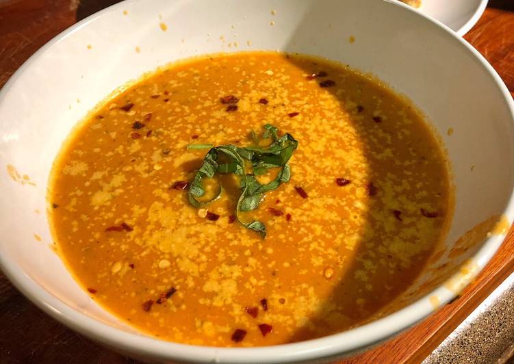 Basil Tomato Soup (Instant Pot)
