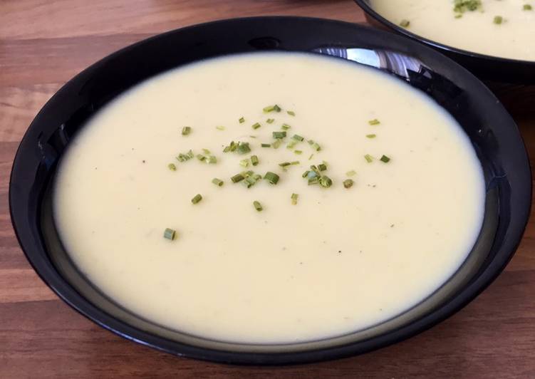 🇫🇷Vichyssoise o crema de puerros fría🇫🇷