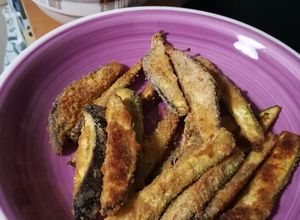 Φωτογραφία της συνταγής Sticks κολοκύθια και μελιτζάνες στο φούρνο