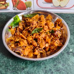 A picture of Left over Roti Masala.