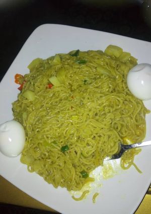 A picture of Spiced Noodles.