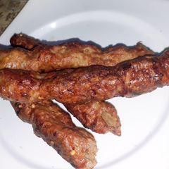 A picture of Seekh Kabab🥖.