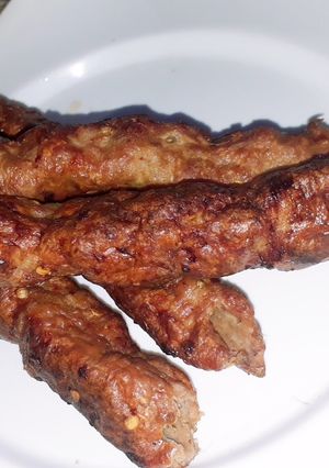 A picture of Seekh Kabab🥖.