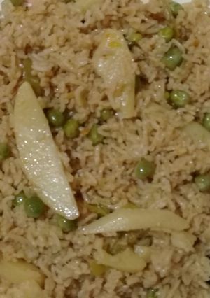 A picture of Vegetables rice.