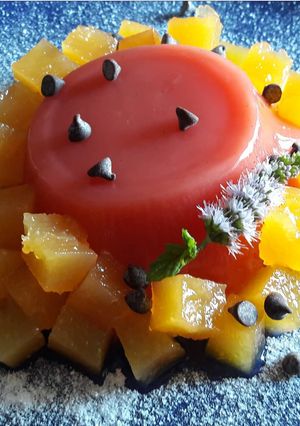 Foto di Gelo di anguria e gelè di melone