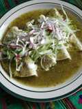 Healthy Green Enchiladas