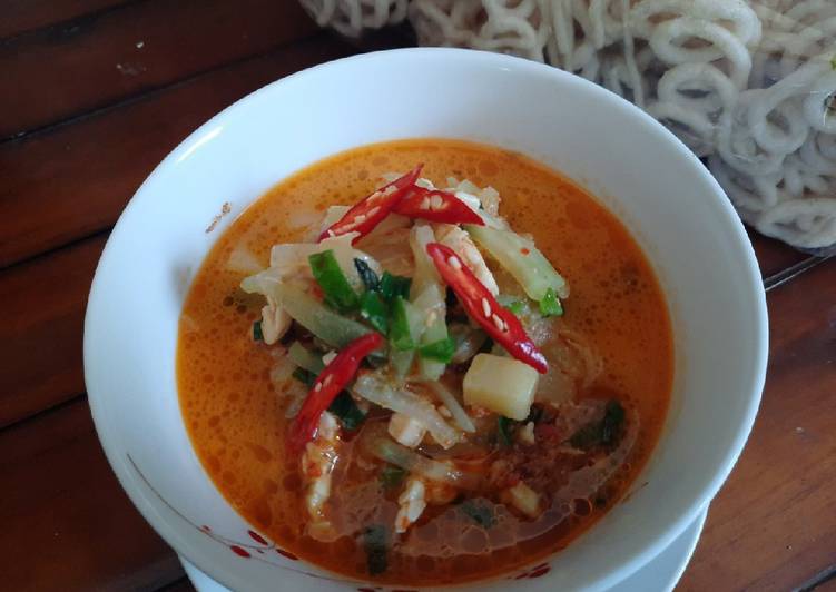 Bagaimana Membuat Sayur godog pedas Anti Gagal