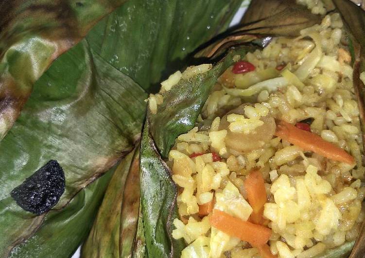 Resep Nasi bakar yang mudah