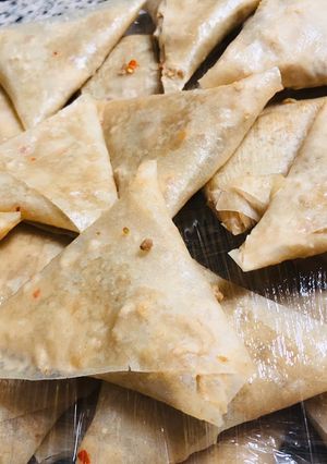 A picture of Queema samosa.
