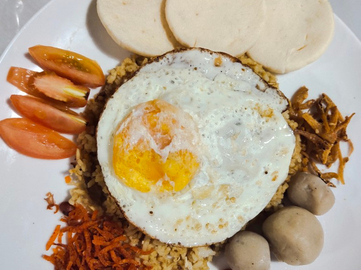 Anti Ribet, Buat Nasi Goreng Suir Ikan dan Teri (bumbu simple bertabur toping) Ekonomis Untuk Jualan