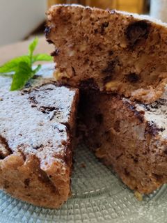 Una foto de Bizcocho de plátano en 6 minutos en el microondas