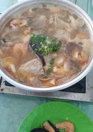 Hình của món Lẩu Hải Sản.