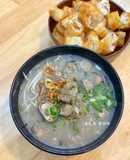 Cháo Hàu Nấm Rơm
